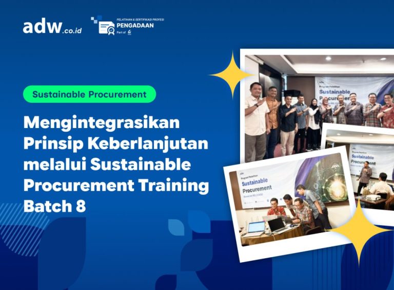 Thumbnail Mengintegrasikan Prinsip Keberlanjutan melalui Sustainable Procurement Training Batch 8